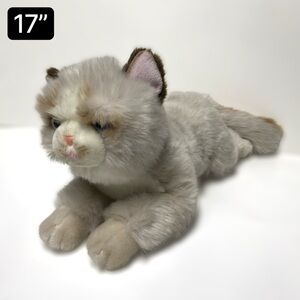 Cu-Mate Ragdoll Kitty Cat Plush Persian Siamese Realistic Stuffed Animal NO TAG